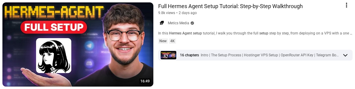 Hermes Agent Dashboard (Setup Guide and Overview)